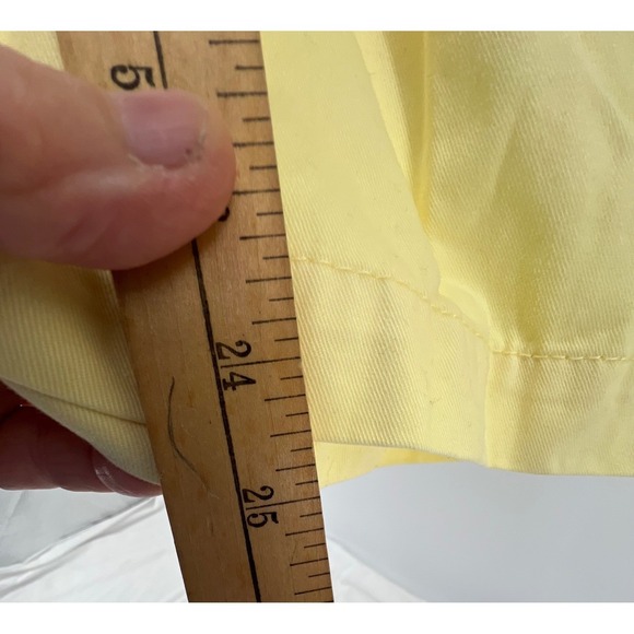 American Eagle Outfitters Mens Yellow Longboard Shorts Size 38 - Picture 9 of 13